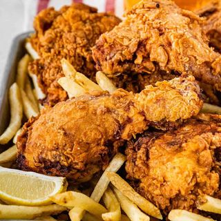 Crispy Chicken with Fries