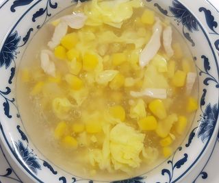 19 Zuppa di pollo e mais