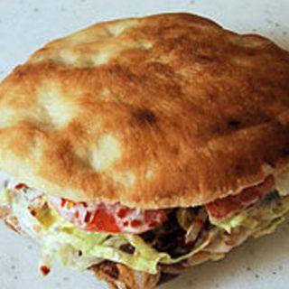 Panino kebab maxi