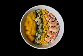 Боул з креветками