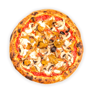 Pizza vulcano - doppia pasta