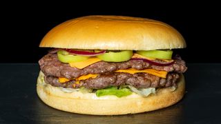 Double Jalapeno Smash burger