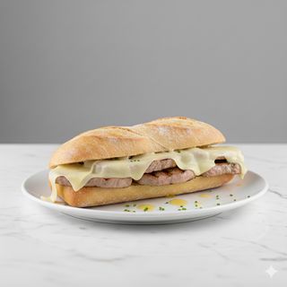 Bocadillo Lomo Con Queso
