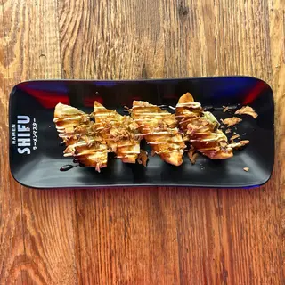 Gyoza di maiale fritti