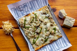 Pizza Poulet & Pesto - 1/2 Plateau