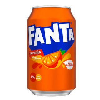 Fanta Naranja lata 330ml.
