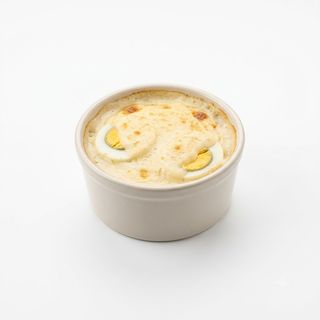 Huevos con bechamel (1/4 kg.)