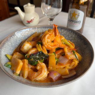 Langostinos con Salsa de Lima y Guindilla al Estilo Viet