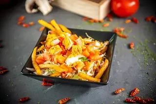 Crispy cheese fries