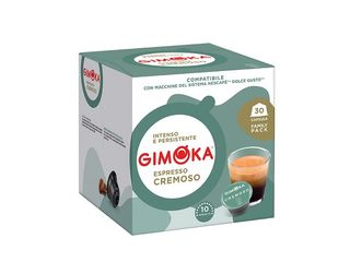 Кафе капсули GIMOKA ESPRESSO CREMOSO съвместими със система Dolce Gusto, 30 бр.