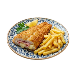 Merluza Con Jamón York Y Queso (2 Uds.)