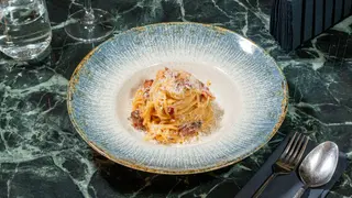 Spaghete carbonara