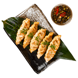 Pierożki mandu z wieprzowiną i kimchi 5 szt.