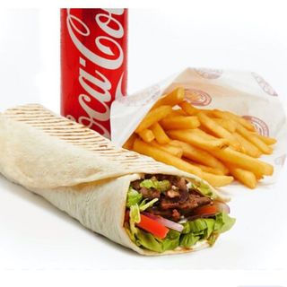 Menú 3 Dúrum+ 1 patatas grandes Y refresco de 1 litros