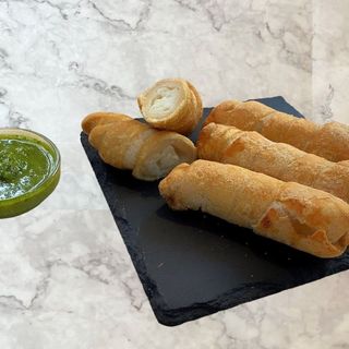 Tequeños de Nocilla Blanca (TX), (4 Uds.)