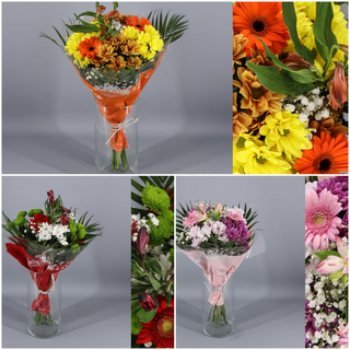 Bouquet de flores variadas