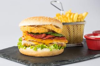 Burger Cordon Bleu & Frites