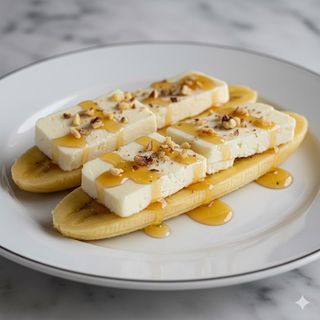 Ración De Plátano Maduro Con Queso