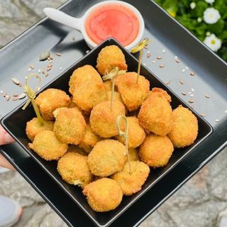 Crispy olive bites cu sos cilli 200g