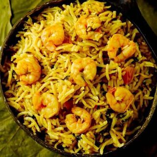 Gambas Biryani