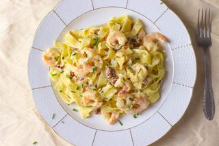 Tagliatelle sa grilovanim gamborima