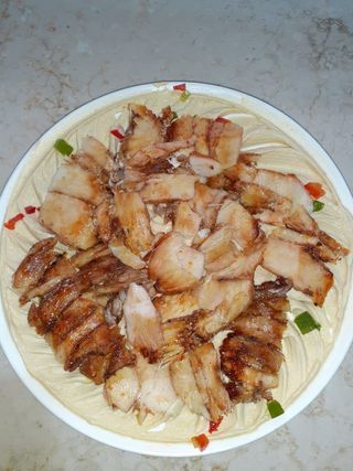 Homos chawarma poulet