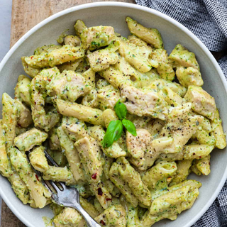 Pesto penne s piletinom i cherry rajčicama