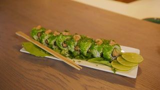 257. Uramaki lime roll 4 pezzi