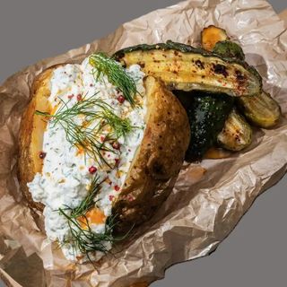 Pieczony ziemniak Poznańska Pyra