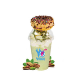 Milkshake pistacchio +Donuts pistacchio 
