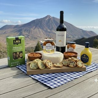 TAPAS de Canarias para 2 personas con vino