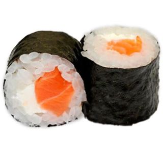 Maki Salmón Con Queso (8 Pzs.).