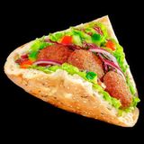 Kebab Wegetariański Falafel w bułce duży