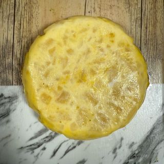 Tortilla pequeña con cebolla 