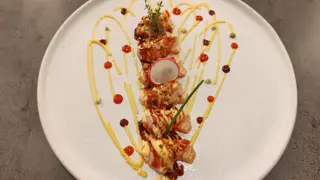 Sashimi flambè