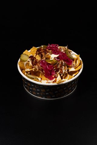 Nachos pulled pork