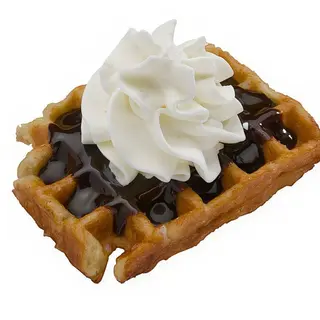 Gofre de chocolate