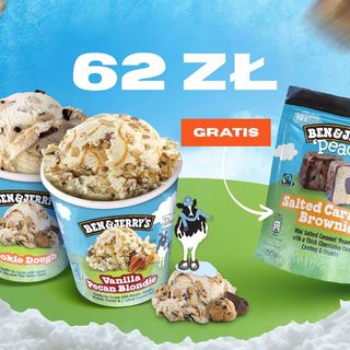 Zestaw 2 kubków Ben&Jerry's + PEACES gratis!
