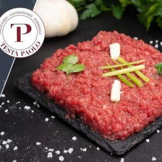 Battuta al coltello di Fassona già condita 350 g  