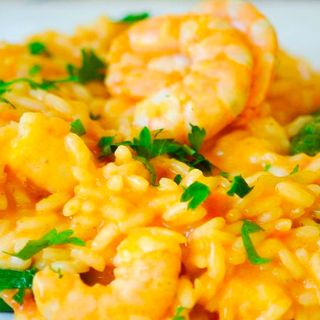 Risotto de Camarão
