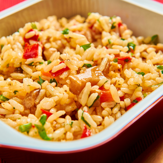 Orez cu ciuperci și legume