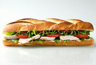 Panino autogrill - servito con patate fritte