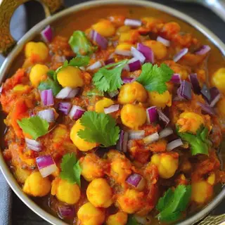 Chana Masala (Opción Vegana)