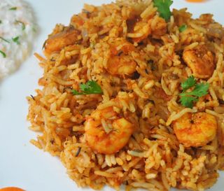 Prawn Biryani