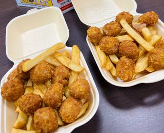 Popcorn De Pollo Con Patatas