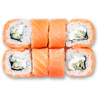 Philadelphia with cucumber / როლი ფილადელფია კიტრით