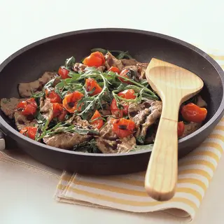 Straccetti rucola e pachino