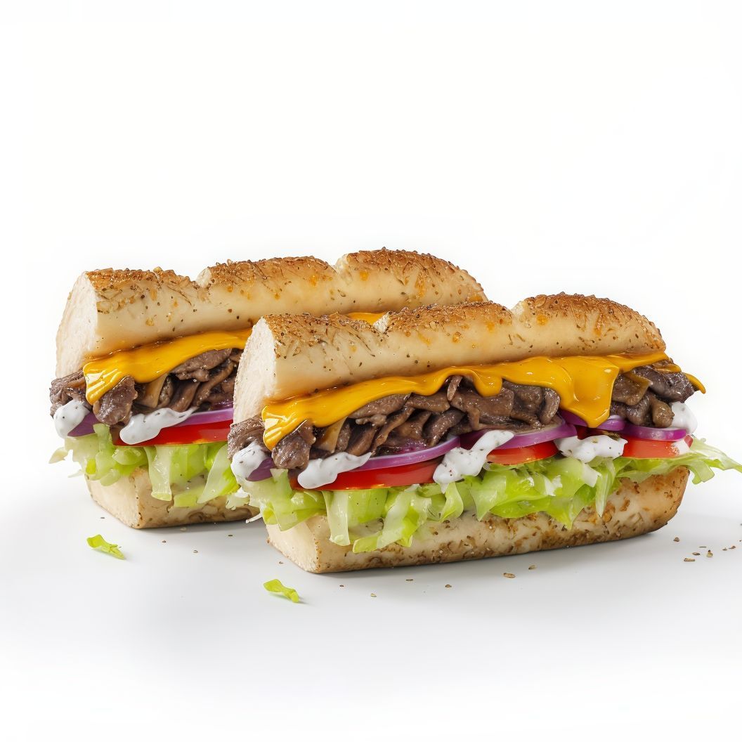 Bistec y Queso (30 cm.)