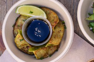 Gyozas Langostinos Plancha (6 Uds.)