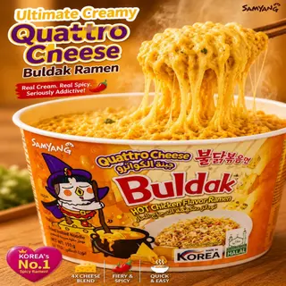 BULDAK QUATTRO CHEESE   